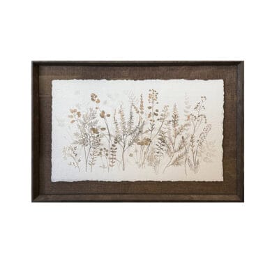 Flowers on Parchment